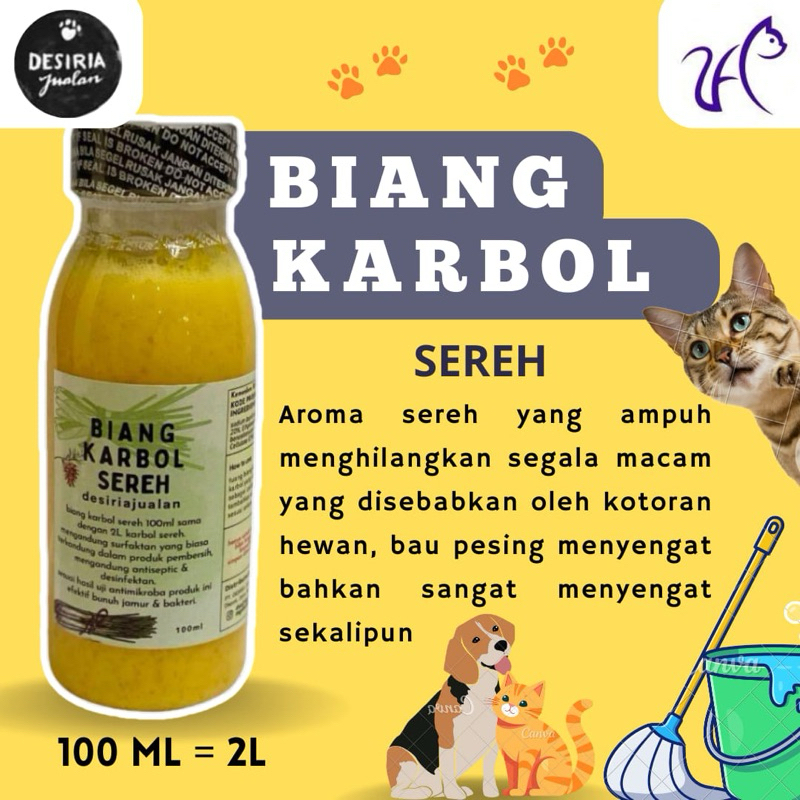 Biang Karbol Sereh 100ml