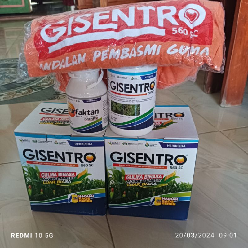 HERBISIDA GISENTRO 560SC