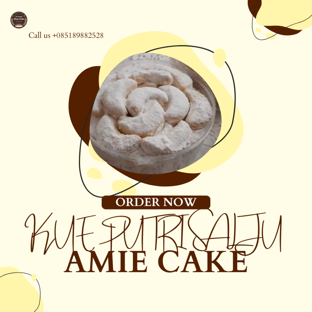 

KUE PUTRI SALJU 1 TOPLES 500GRAM | cocok untuk cemilan sehari hari maupun hampers lebaran | Amie.Cake