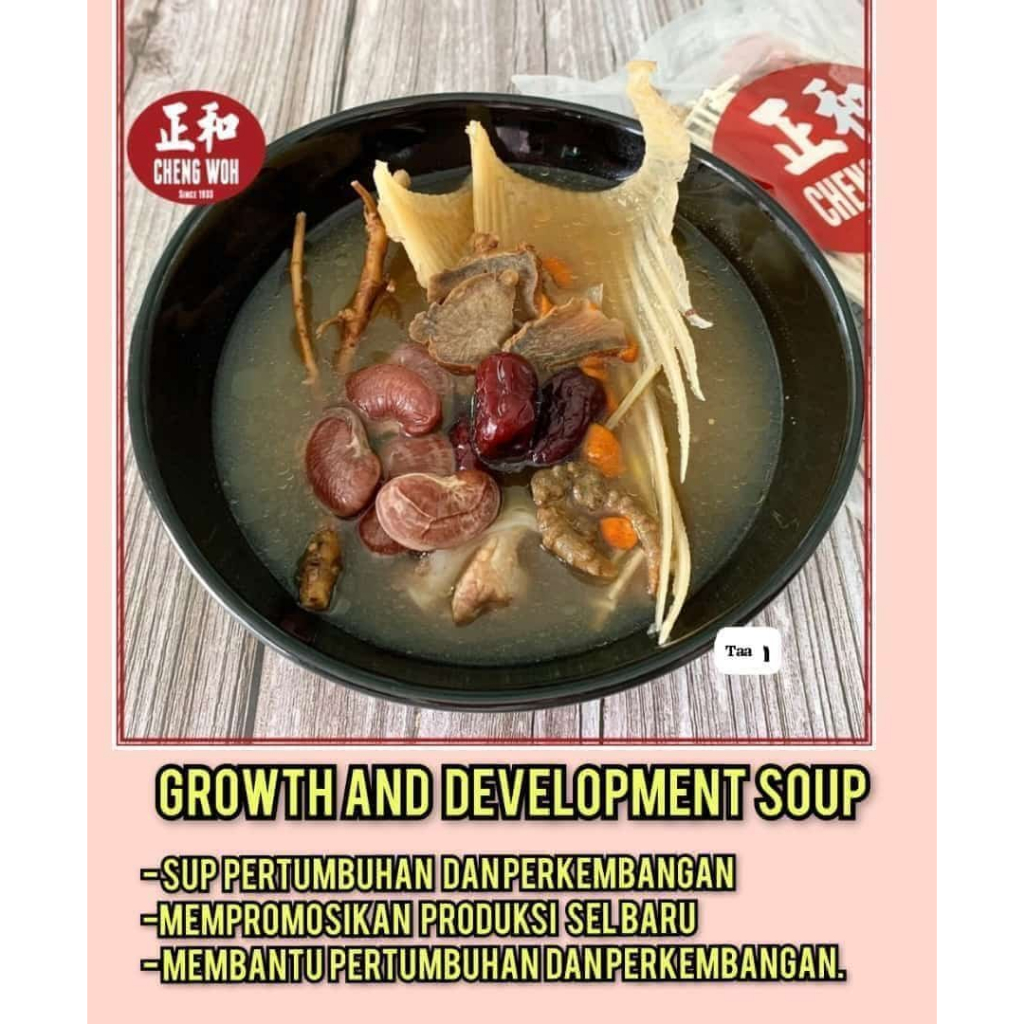 

CHENG WOH Growth and development soup - jastip penang
