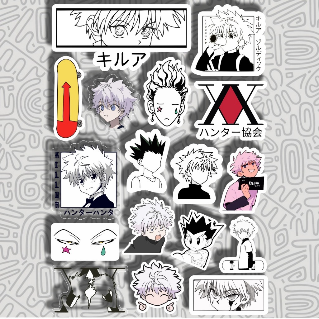 

Sticker HunterXHunter Killua || stiker anime gon killua