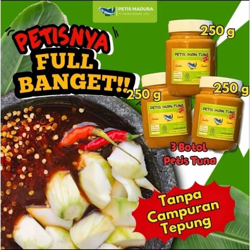 

(SAKERA) Petis Madura Asli Ikan TUNA MDR