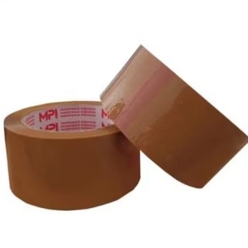 

Lakban opp coklat - lakban packing - isolasi coklat 48mm x 90 yard - bening