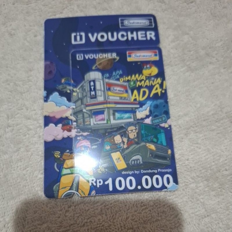 voucher indomart/indomaret 100rb/k