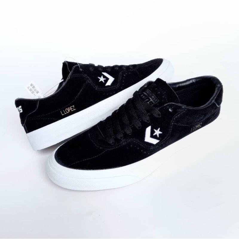 Converse One Star Lopez Pro Black White