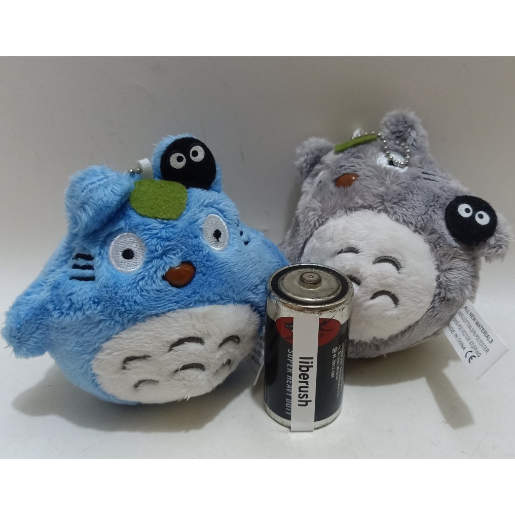 Set my neighbor totoro plush doll keychain gantungan kunci boneka x studio ghibli