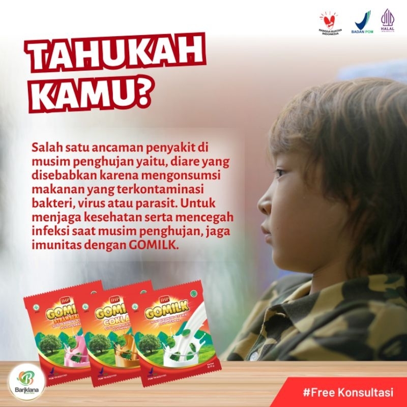 

Promo GOMILK SACHET / 1 BOX netto 1KG isi 40 Sachet / SUSU KAMBING ETAWA PLUS HERBAL