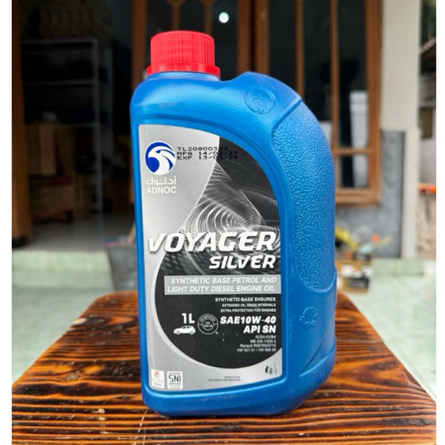 OLI ADNOC 4T VOYAGER SILVER 10W-40 1Liter OLI ADNOC ORIGINAL 100%