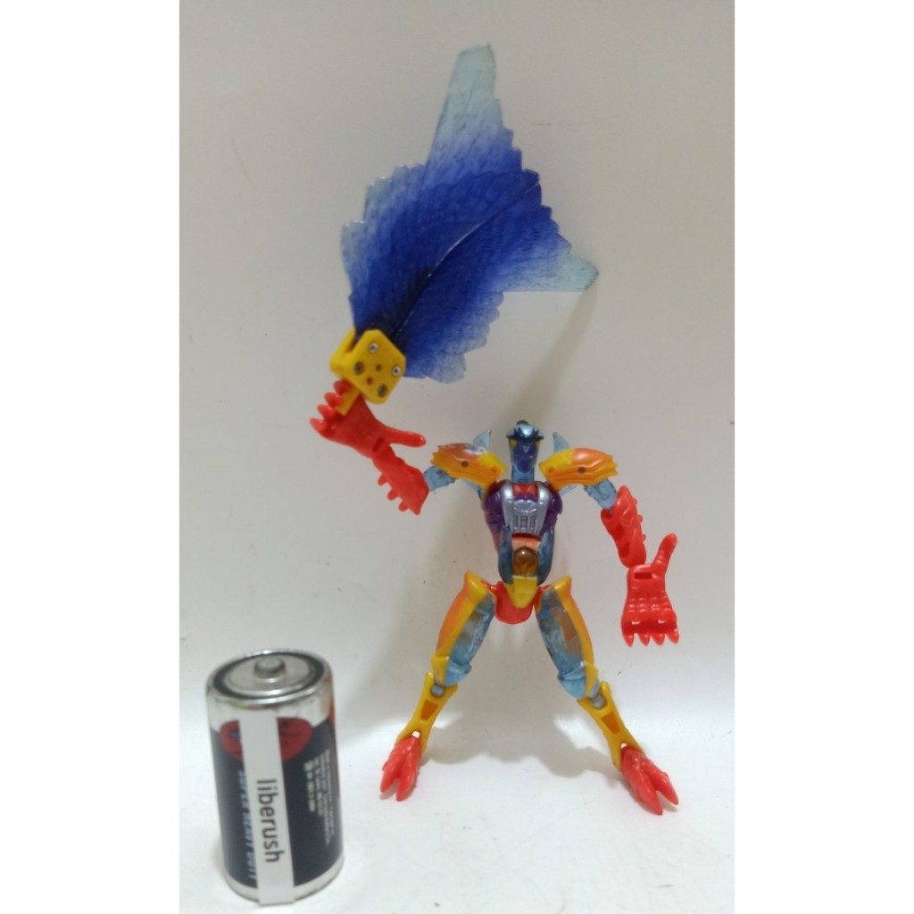 hasbro transformers beast machines silverbolt condor heroic maximal action figure transformers beast