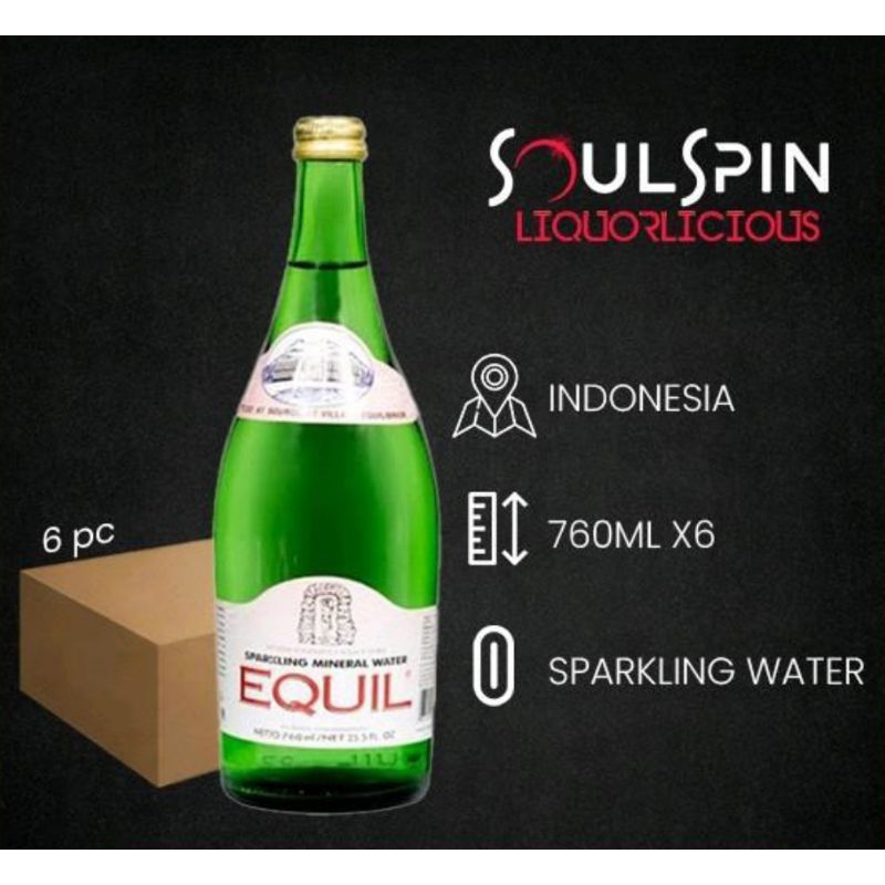 

EQUIL SPARKLING MINERAL WATER 760 ML