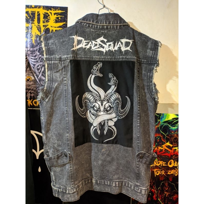 VEST DENIM DEADSQUAD OFFICIAL