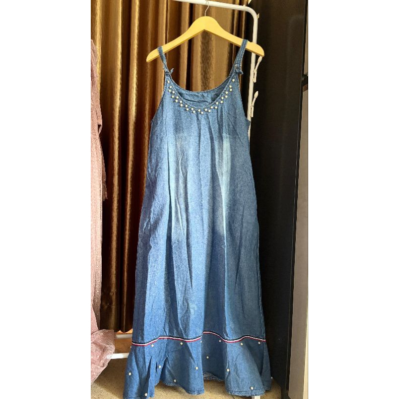 Preloved overall jeans