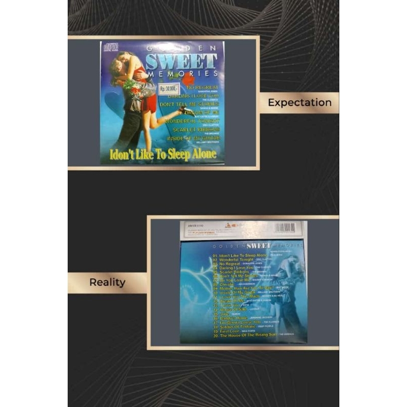 CD audio golden sweet memories