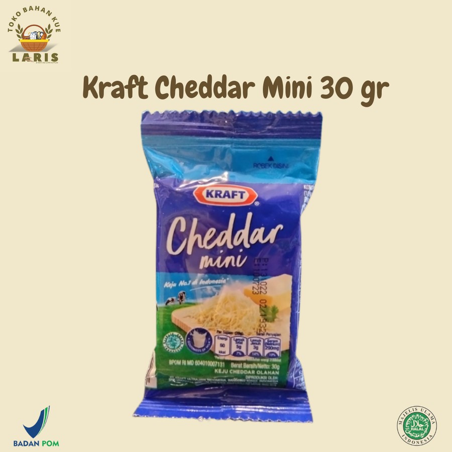 Kraft Cheddar Mini 30 gr