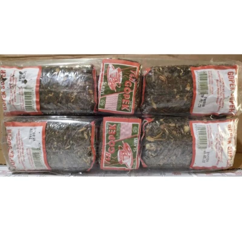 

TEH GOPEK SUPER ONS (1Pak: 90gr x 5pak) - Teh Gopek Super Kaca / Teh Gopek Hijau Super / Teh Gopek Slawi / Teh Tegal / Teh Hijau / Teh Sepet campuran teh Solo / Teh Gopek Super Spesial / Teh Aroma Melati / Teh Tubruk / Teh Hijau Spesial / Teh Kepyur