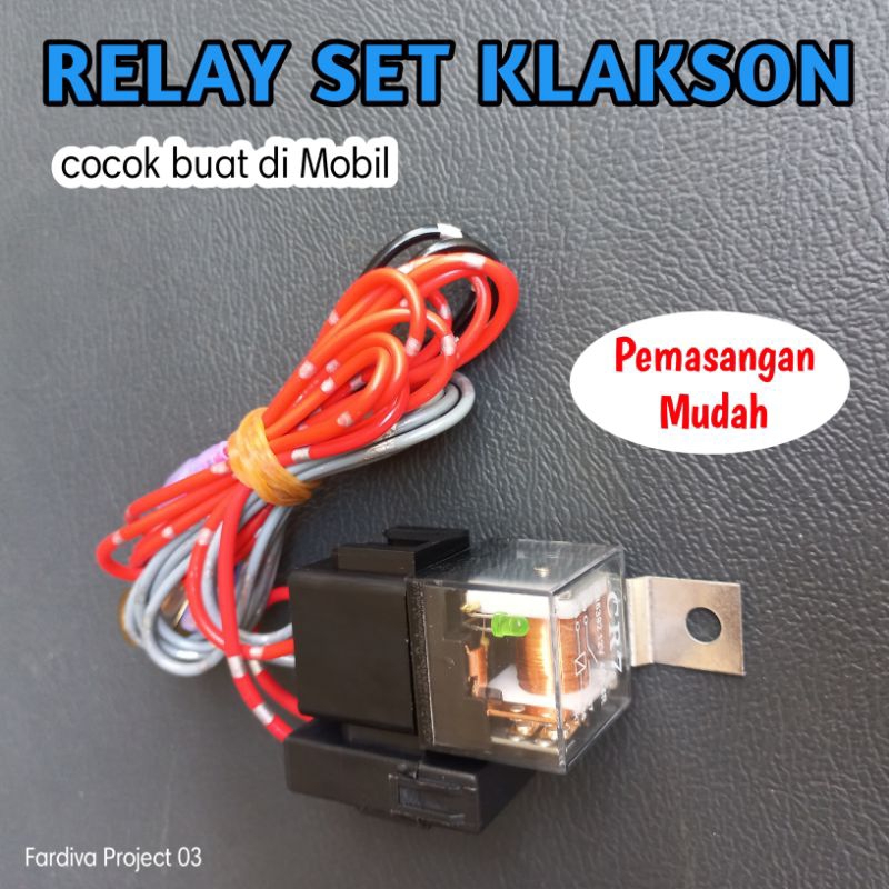 Relay klakson / kabel relay set klakson mobil