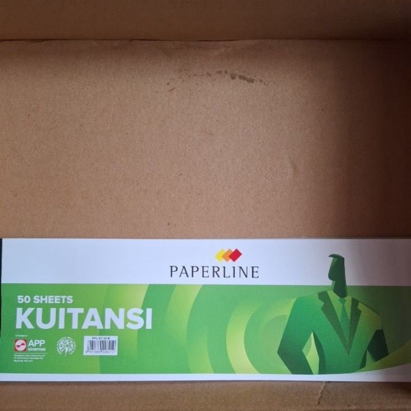 

kuitansi Besar paperline PPK KT 50 B isi 50 lembar 25.5x10cm