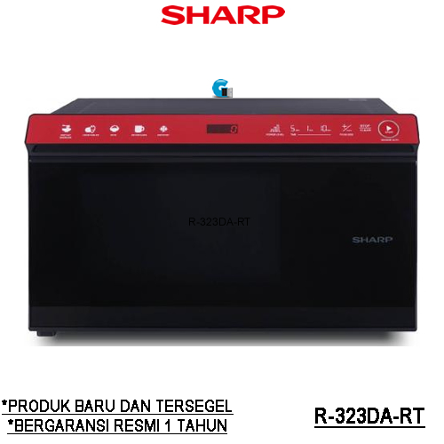 Sharp 23 Liter Stylish Designed Microwave Oven R-323DA-RT
