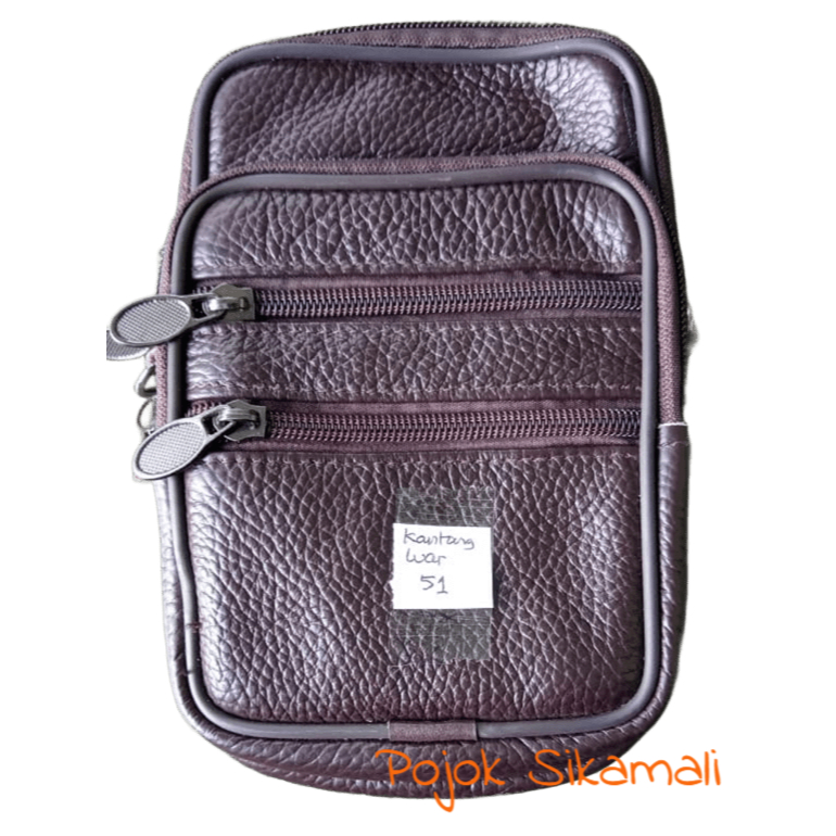 Sarung Hp Pinggang Kulit Sarung Hp Kulit Asli 100%