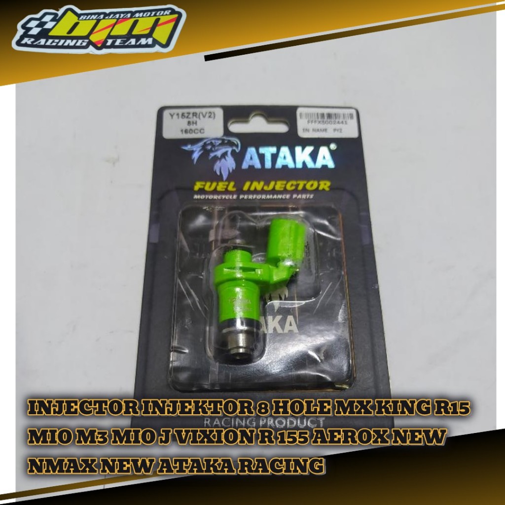 INJECTOR INJEKTOR 8 HOLE MX KING R15 MIO M3 MIO J VIXION R 155 AEROX NEW NMAX NEW ATAKA RACING