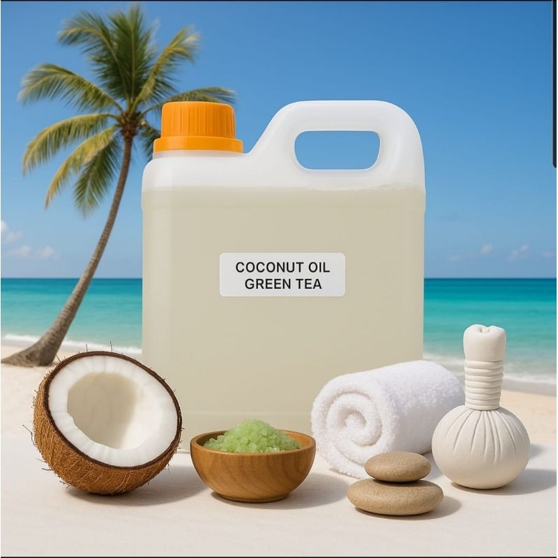 COCONUT VCO MASSAGE OIL / MINYAK PIJAT 1LITER