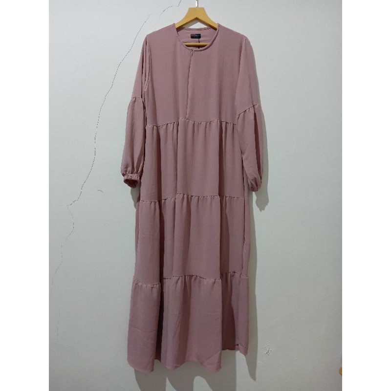 Nia Muslimah Fashion - Gamis Crinkle Premium