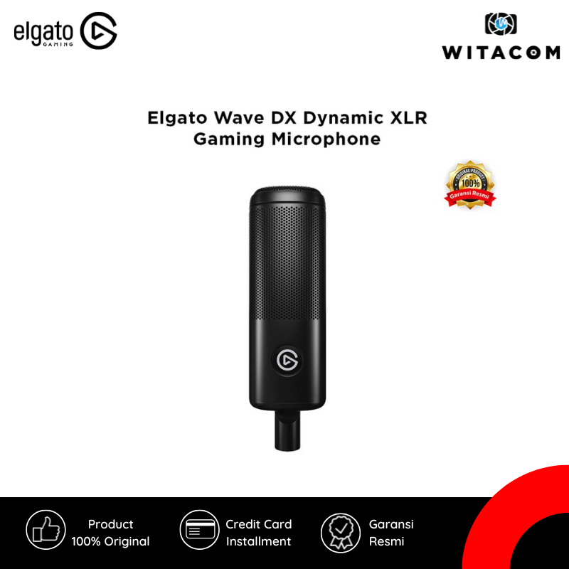 Elgato Wave DX Dynamic XLR Gaming Microphone - Original