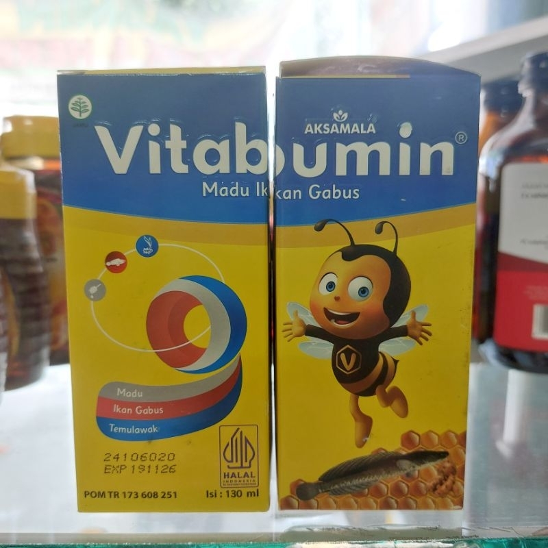 

Madu Vitabumin Ikan Gabus 130ml