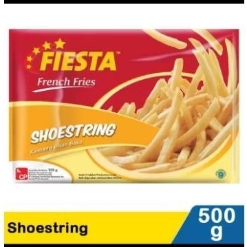 

FROZEN FOOD KENTANG GORENG FRENCH FRIES FIESTA 500g