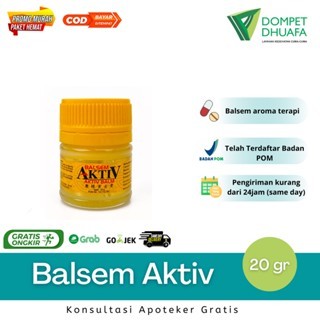 Balsem Aktiv Cap Lang 20 Gram/Botol