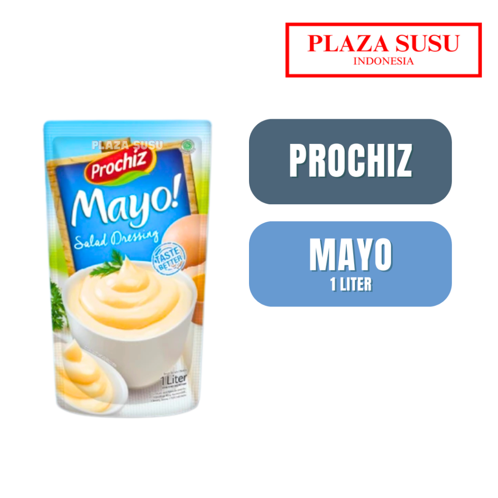 

SALAD DRESSING MAYO PROCHIZ 1LITER SAUCE MAYONNAISE SAUS 1 L