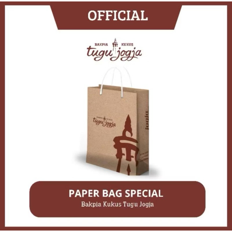 

Paperbag bakpia kukus tugu jogja