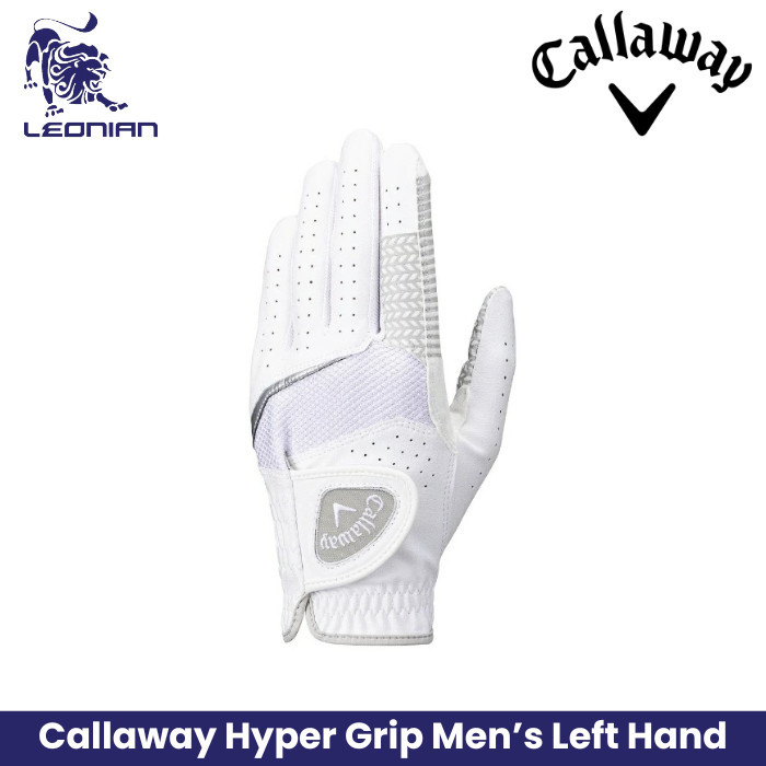Callaway Hyper Grip Left Hand Men 25 Sarung Tangan Golf