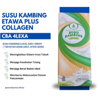 

SUSU ETAWA CBA - Membantu Meningkatkan Daya Tahan Tubuh