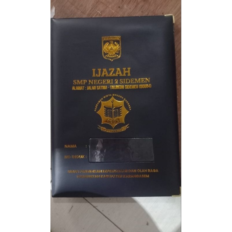 

MAP RAPORT COVER RAPORT/IJAZAH EMBOS FOIL (ASE) K13/Kurikulum Merdeka