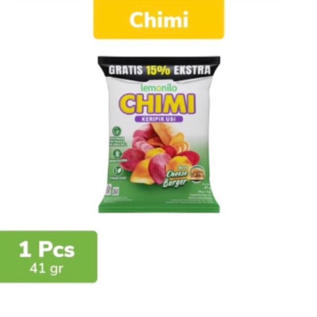 

LEMONILO CHIMI RASA CHEESE BURGER 41gr Murah bisa COD