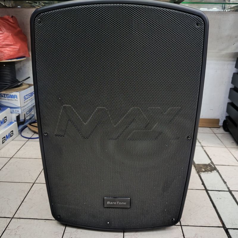Bare Tone MAX15NB Speaker 15 Inch Portable Terbaik RMS 800 Watt (New Model) Fitur Komplit+Stand full