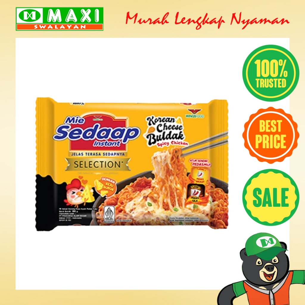 

Mie Sedap Korean Cheese Buldak