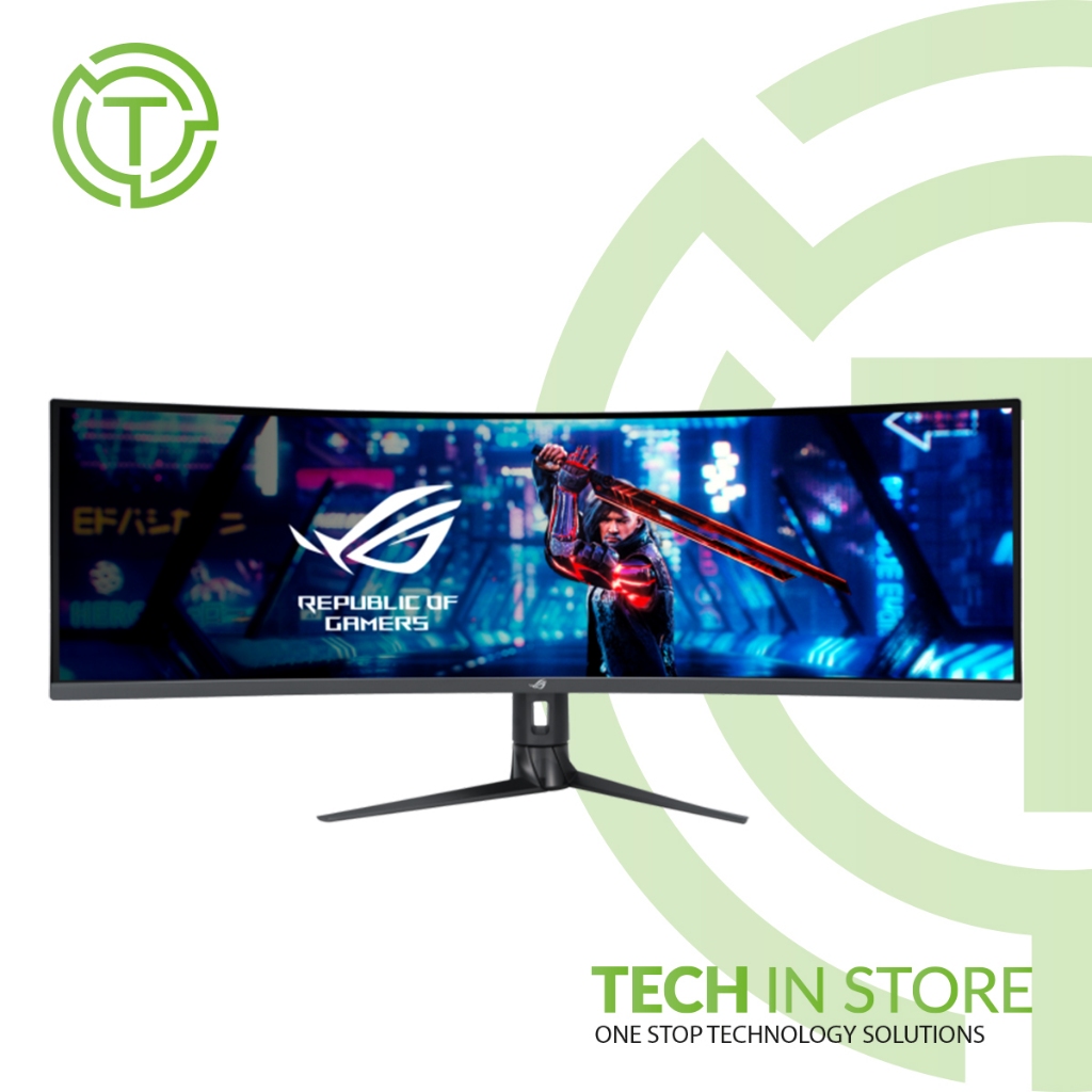ASUS ROG Strix XG49WCR Gaming monitor 49 Inch Double QHD 32:9 (5120 x 1440), Curved, 165Hz OC (above