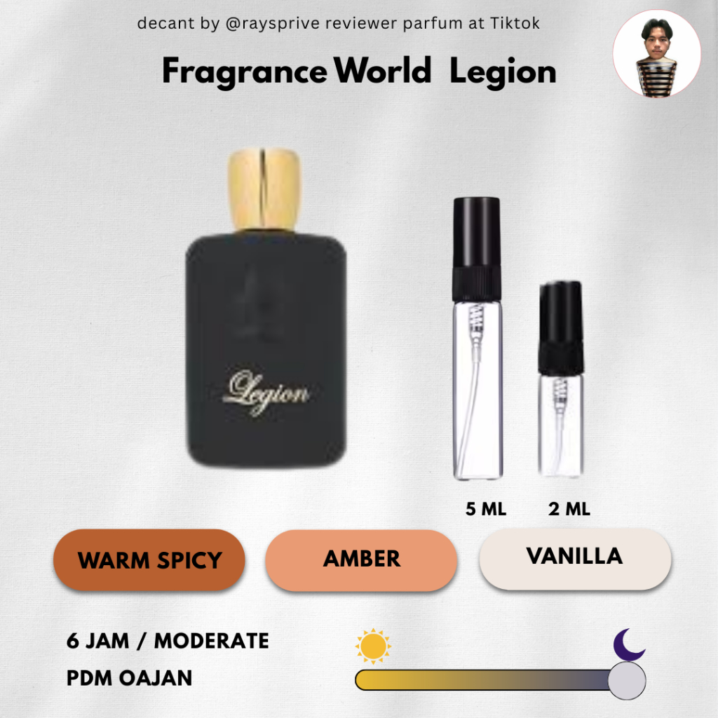 Decant Parfum Fragrance World Legion
