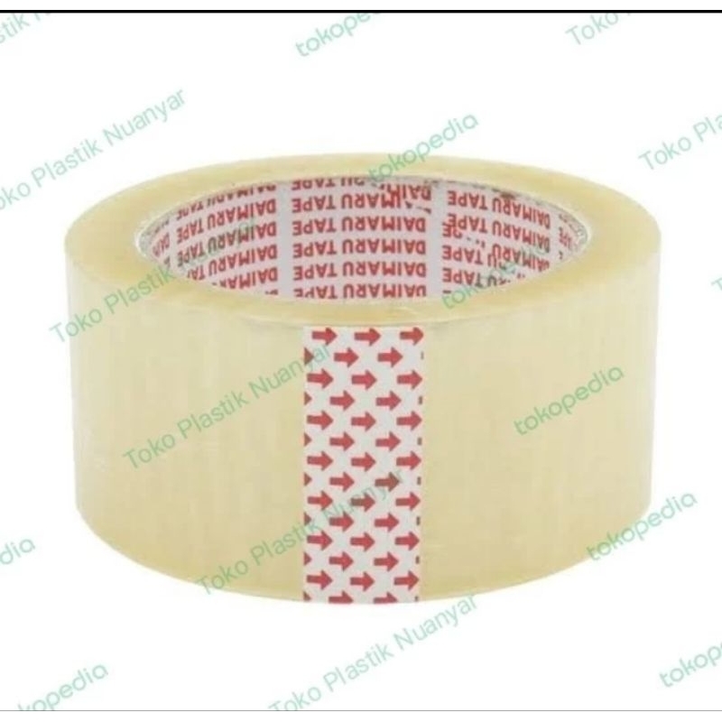 

Lakban Bening / Transparan DAIMARU Original 2 inch / 48 mm x 90 yard