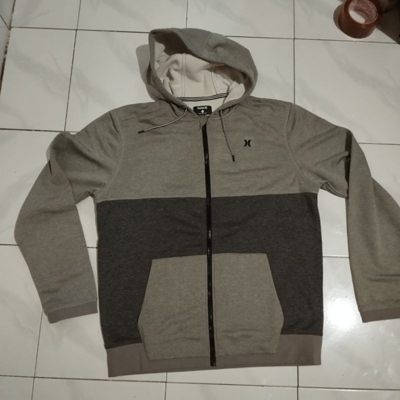 hoodie zipper hurley nike dri-fit original