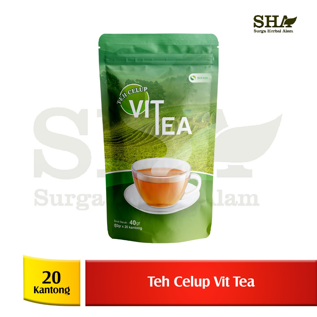 

Teh Celup Vit Tea | Isi 20 Kantong