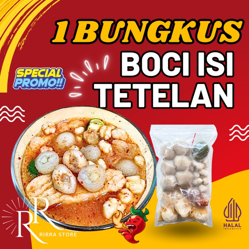 

1 BKS BASO ACI ISI TETELAN SAPI EKONOMIS HOTPOT INSTAN Food Pedas Seblak