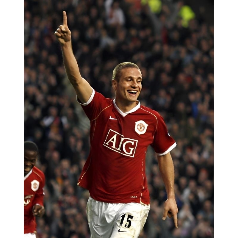 JERSEY RETRO 2006 HOME 06 AIG RED MUN ROONEY RONALDO SCHOLES K06