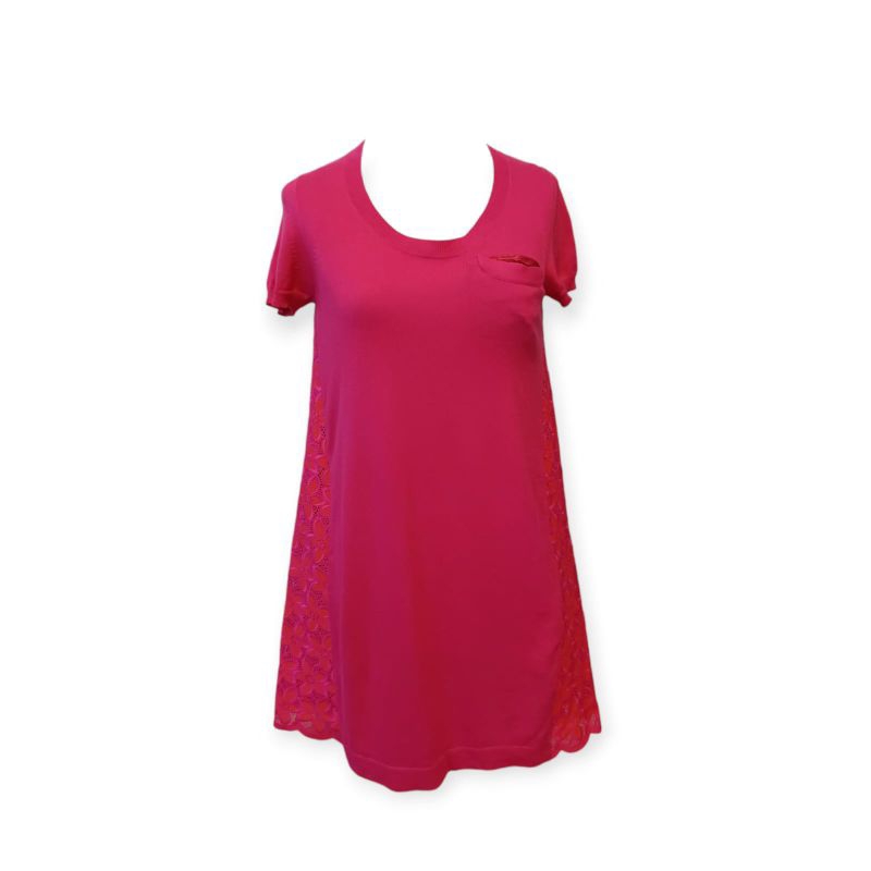 Sacai luck Pink Mini Dress