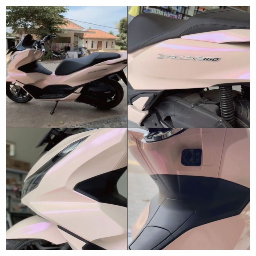 Stiker Skotlet Magic Candy Shell Pink Magic Red Scotlite Magic Candy Shell Pink Magic Red [METERAN]