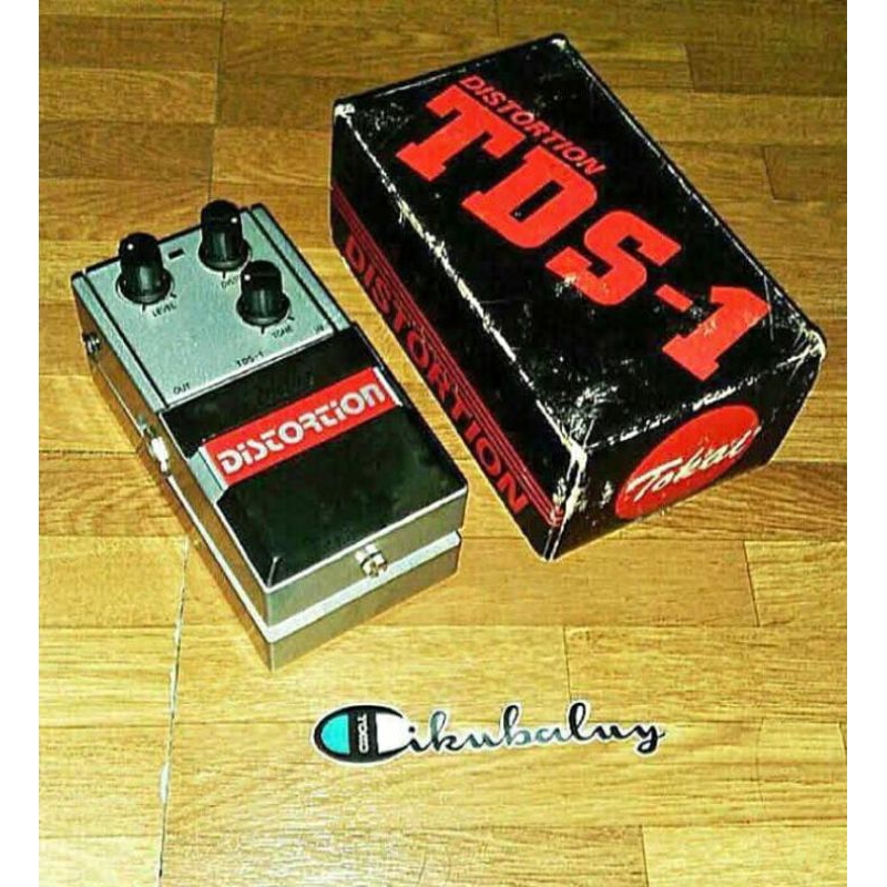 Efek gitar stompbox Tokai TDS 1 Distortion Made In Japan Vintage