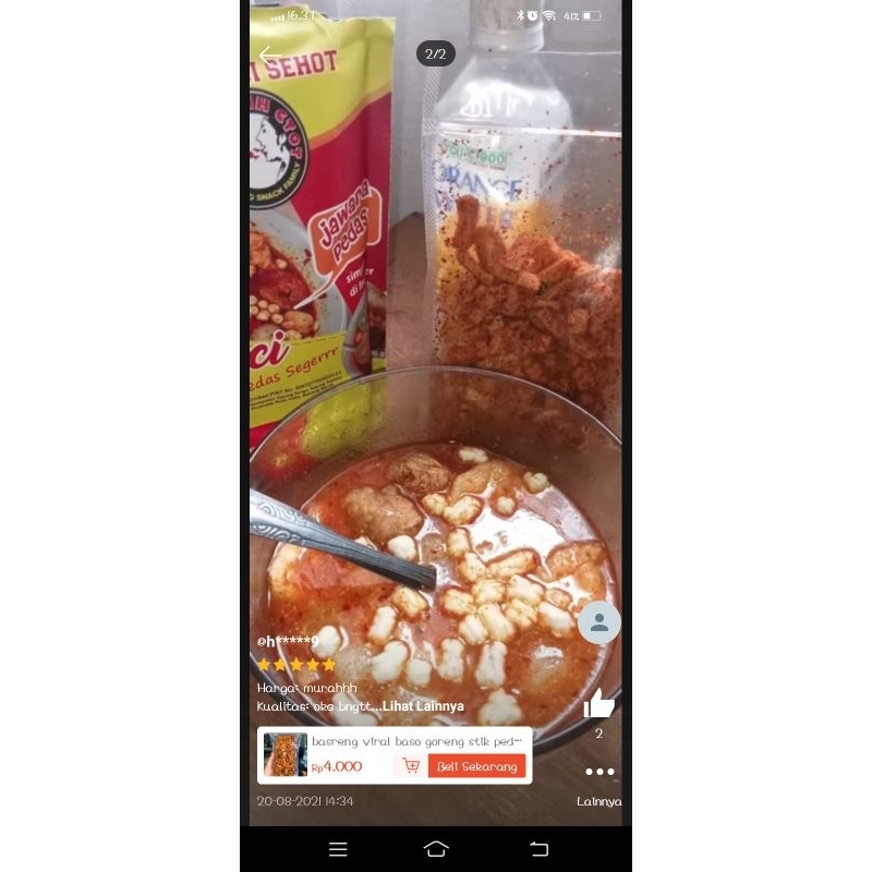 

[500GR] MAKARONI CIKRUH PEDAS DAUN JERUK CAMILAN ENAK