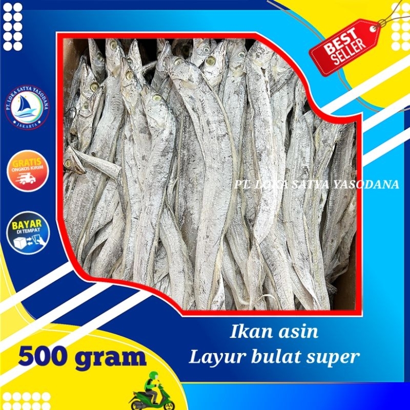 

ikam asin layur super 500gram